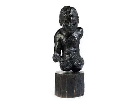 Bronze-Torso nach Paul Gauguin (1848-1903)
